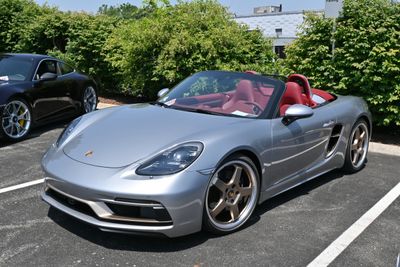 2022 Porsche 718 Boxster 25 Years (982) in GT Silver (DSC_1831)