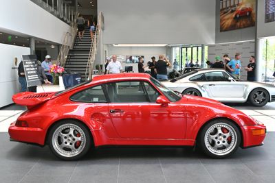 Ultra rare 1994 Porsche 911 Turbo S Flat Nose (964) in Guards Red. Only 39 came to the U.S. out of 76 made. (DSC_1865)