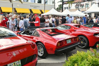 Left, Ferrari California, Ferrari 308 GTS Quattrovalvole and Ferrari 488 Spider (1484)