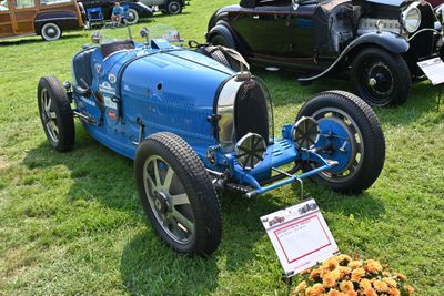 1927 Bugatti Type 37A Grand Prix Racer, Alan Rosenblum, Utica, NY, 2021 Radnor Hunt Concours d'Elegance (0586)