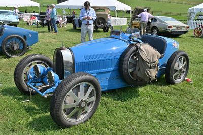 1927 Bugatti Type 37A Grand Prix Racer, Alan Rosenblum, Utica, NY, 2021 Radnor Hunt Concours d'Elegance (0585)