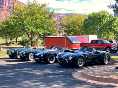 Genuine Shelby AC Cobras from the 1960s at Gateway Canyons Resort. (8984)