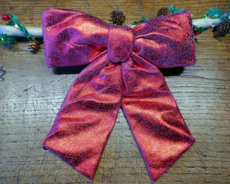 Christmas red ribbon