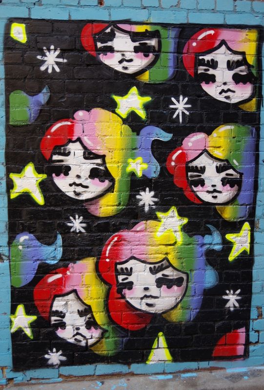Rainbow girl