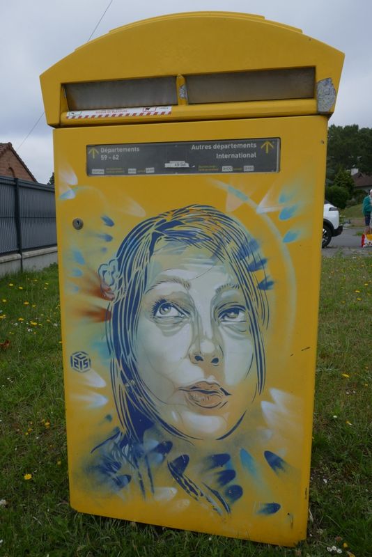 An arty mailbox