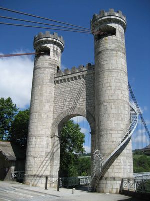 Le Pont Charles-Albert, l'ancien Pont de la Caille