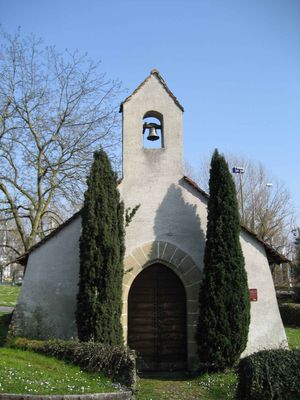 La charmante chapelle de la Maladire