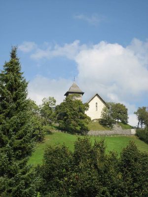 Le temple dans un dcor idyllique