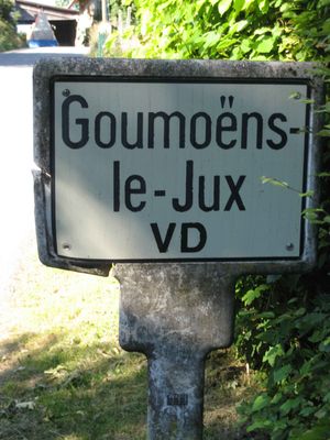 Goumons-le-Jux, la commune la moins peuple du canton de Vaud