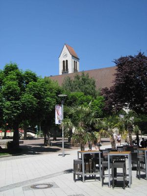 La quitude du centre de Rheinfelden