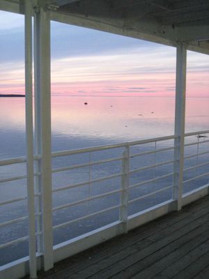 Non, cette photo n'a pas été prise depuis un bateau