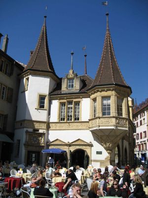 La vue la plus clbre de Neuchtel