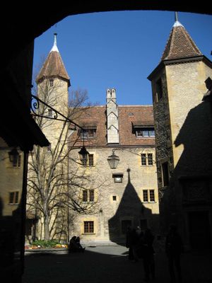Le chteau, sige du Conseil d'Etat neuchtelois