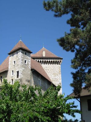 Comme toute ville qui se respecte, Annecy a son chteau