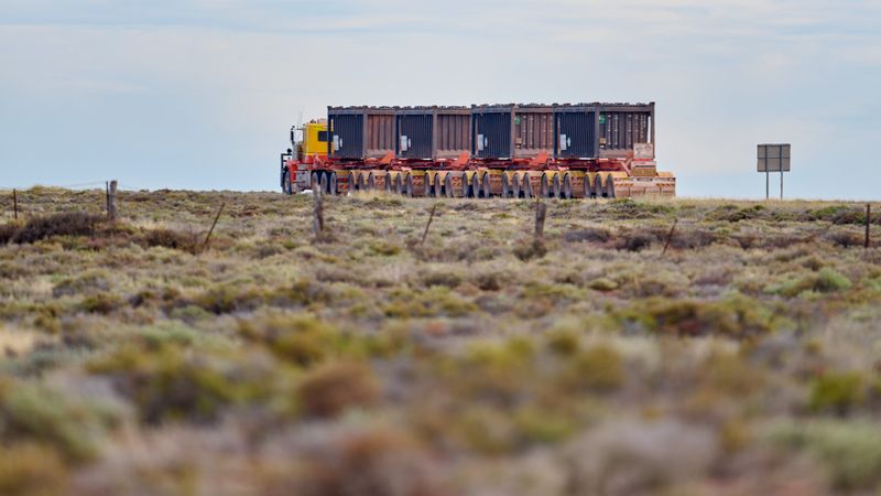 Road Train, Stuart Highway, SA