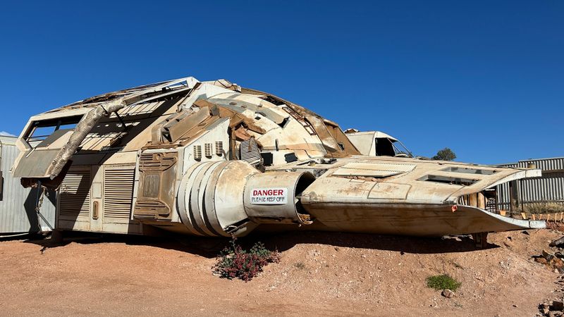 Space ship from Star War, Coober Pedy, SA