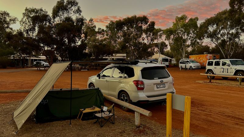 Sunrise at Ayers Rock Resort