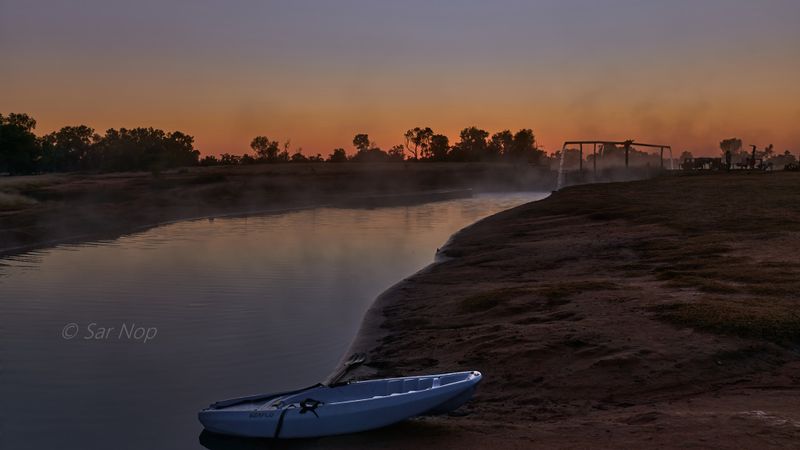 Sunrise at Charlotte Plains Station campground