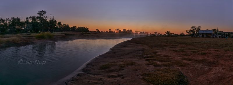 Sunrise at Charlotte Plains Station campground