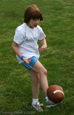 Did you say football or soccer ?... how about both at the same time ?