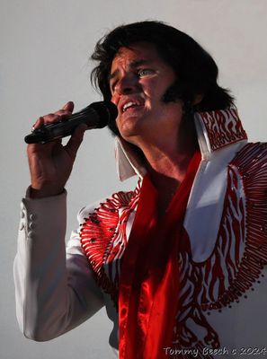Elvis was back in the house