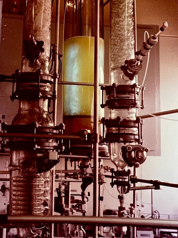 Photosulfonation des paraffines - Pilote de laboratoire