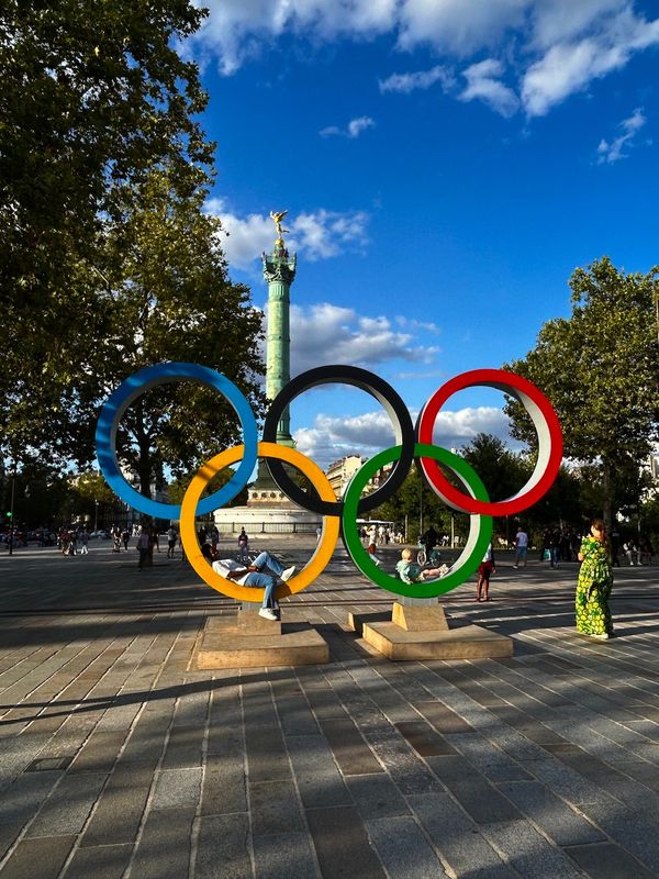 Paris : Bastille post-Olympique