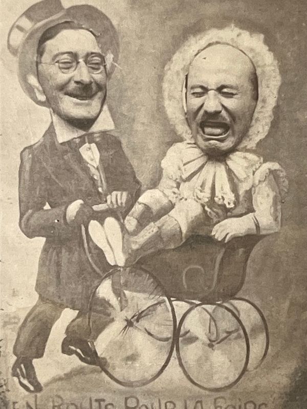 Henri et Gaston Sarrailh  la foire