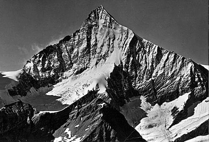 Weisshorn (4505 m), Canton du Valais en Suisse