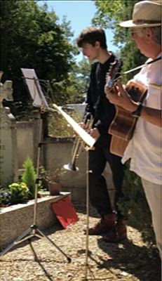 Il est jou un morceau ddi  Franois 