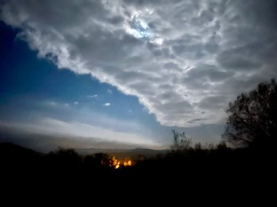 Au clair de la lune (23h en décembre)