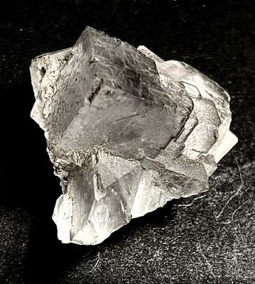 Cristal cubique de fluorure de calcium