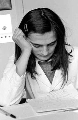 Jane lisant mes notes