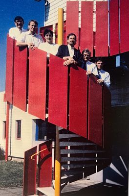 Équipe d’ingénieurs thiochimistes au GRL en 1994
