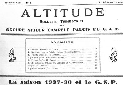 Altitude numro 2.  1938