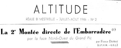 Altitude numro 2.  1946