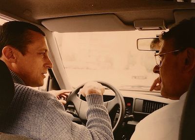 À Moscou : notre chauffeur russe