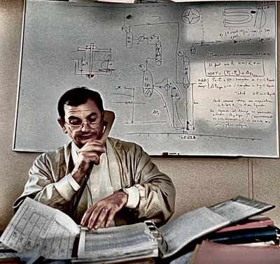 Robert au travail