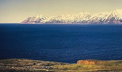 Golfe clair dans le sud de l'Islande