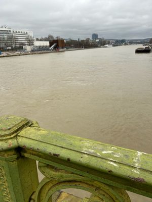 En cette fin fvrier 2024 la Seine est aussi jaune que la Garonne 