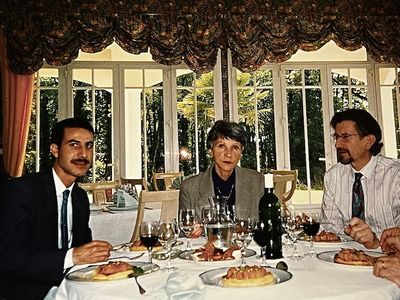 Repas de thèse avec Elisabeth