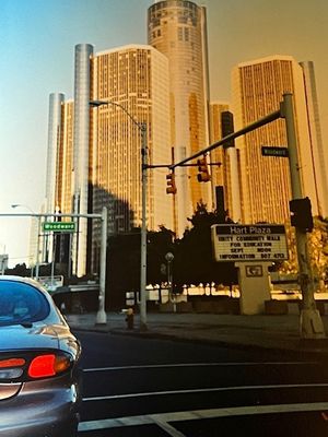 Le centre de Detroit
