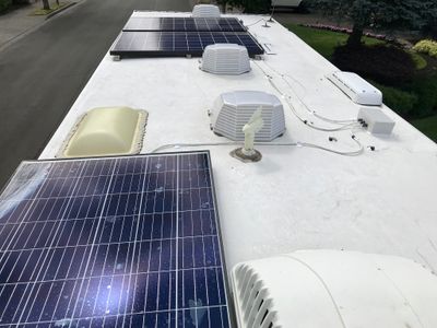 RV Solar Installation and Battery Bank Upgrade Project