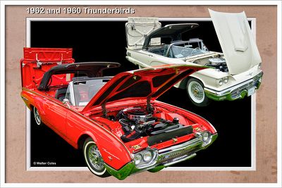 2023 Cars HB Concours HDR (212) Thunderbird 1962 + 1960  Crop B Frame text w.jpg