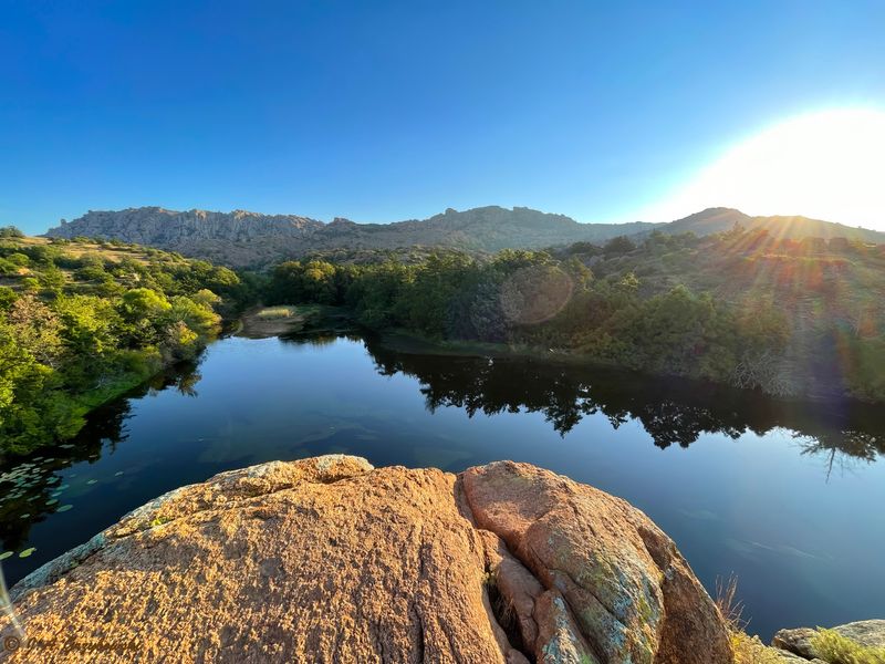 Treasure Lake, Wichita Mountains W.R., OK