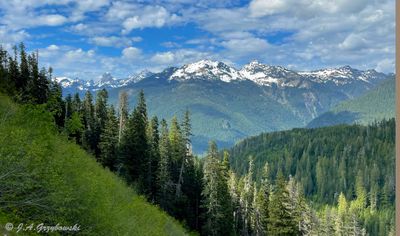 Cascades from Bakers' Peak Road