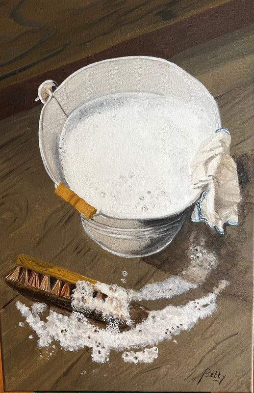 de gedeukte emmer, le seau caboss