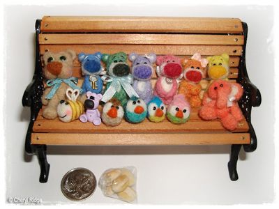Needle felted creations