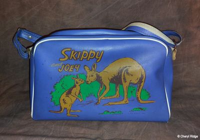 Vintage Skippy and joey school bag