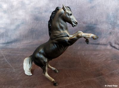 unknown rearing stallion made in Hong Kong